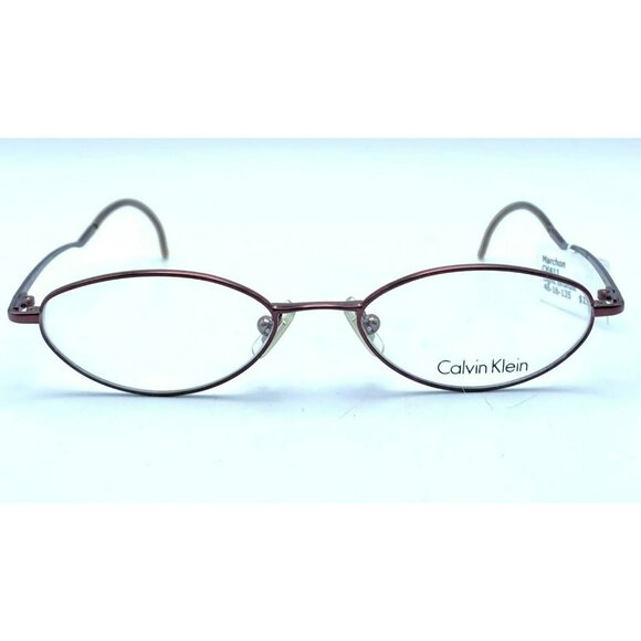 Calvin Klein Accessories - Calvin Klein Eyeglasses Glass Frame CK411 Brown Light Bronze 48-16-135 MSRP $199